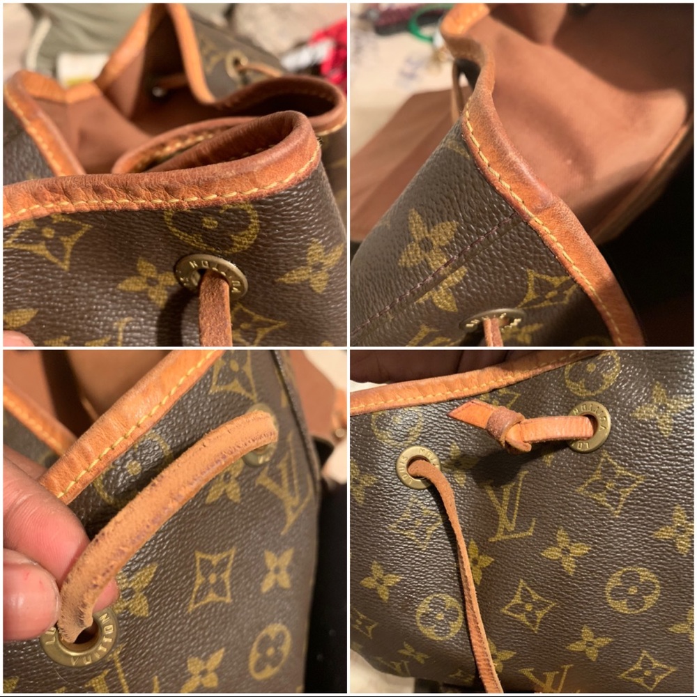{sold} AUTH Louis Vuitton Montsouris GM - Picture 5 of 8